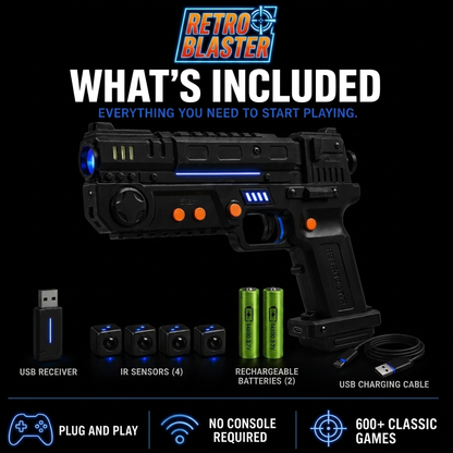 RetroBlaster Arcade Gun