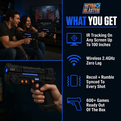 RetroBlaster Arcade Gun